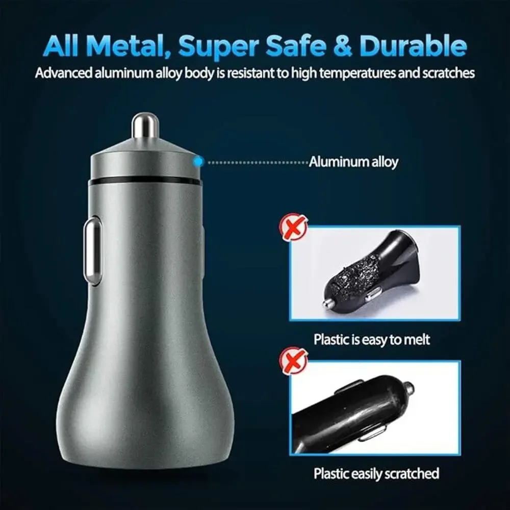 Fast USB Car Charger Quick Charge 3.0 30W 5.4A Fast Charging Adapter